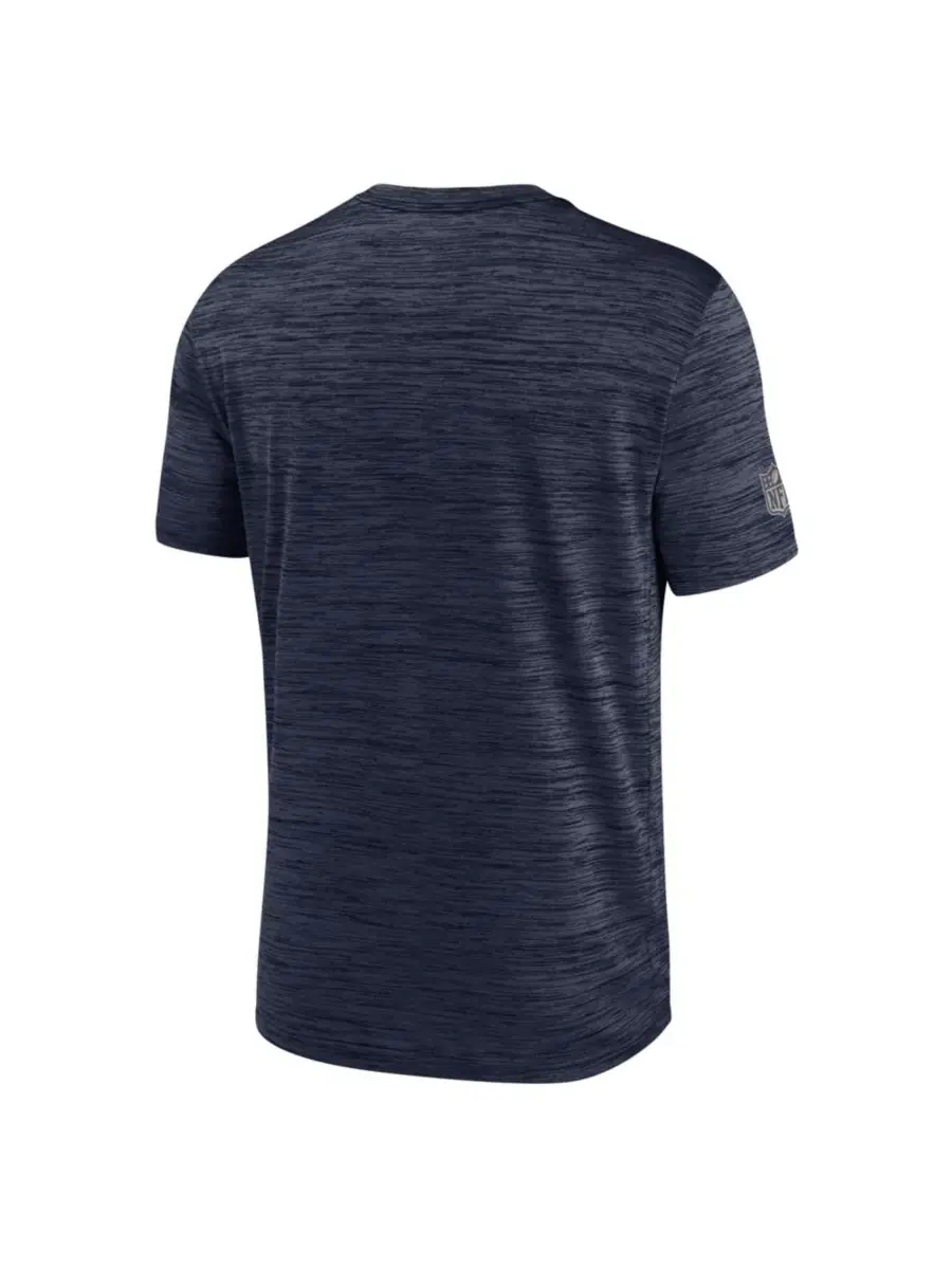 Мужская футболка Dallas Cowboys Sideline Velocity Dri-FIT Nike — изображение 3 из 3, темно-синий