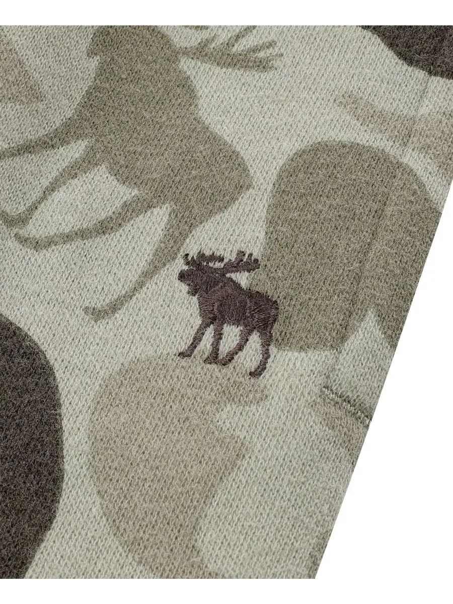 Комплект из худи и брюк для мальчика, с камуфляжным принтом, Moose Camo abercrombie kids — изображение 3 из 4