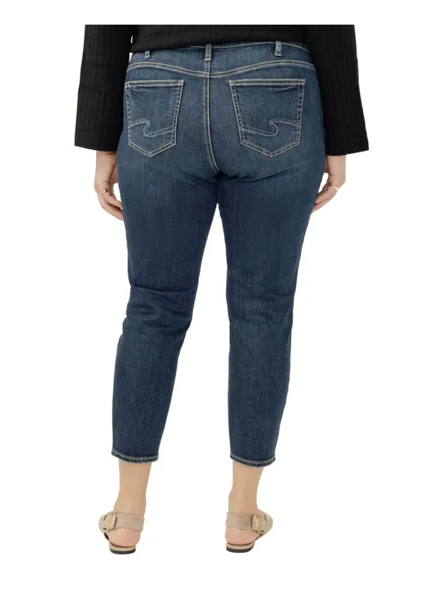 Джинсы-скинни укороченные Elyse Plus Size Silver Jeans Co., Bonnie — изображение 7 из 7