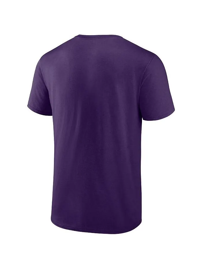 Мужская фиолетовая футболка с логотипом Phoenix Suns On Fire Hometown Collection Fanatics — изображение 2 из 3, фиолетовый