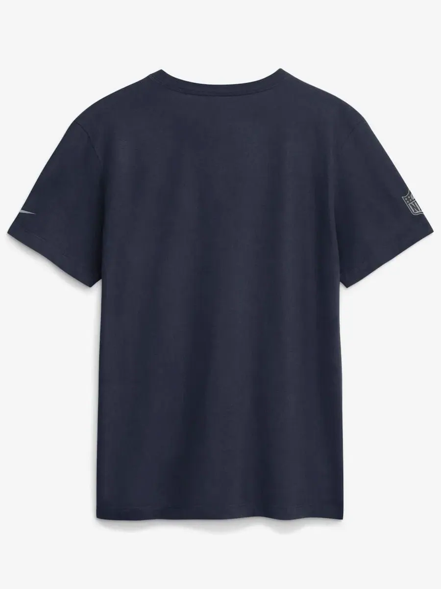 Футболка мужская с коротким рукавом Dri-FIT Chicago Bears Nike — изображение 2 из 2, темно-синий