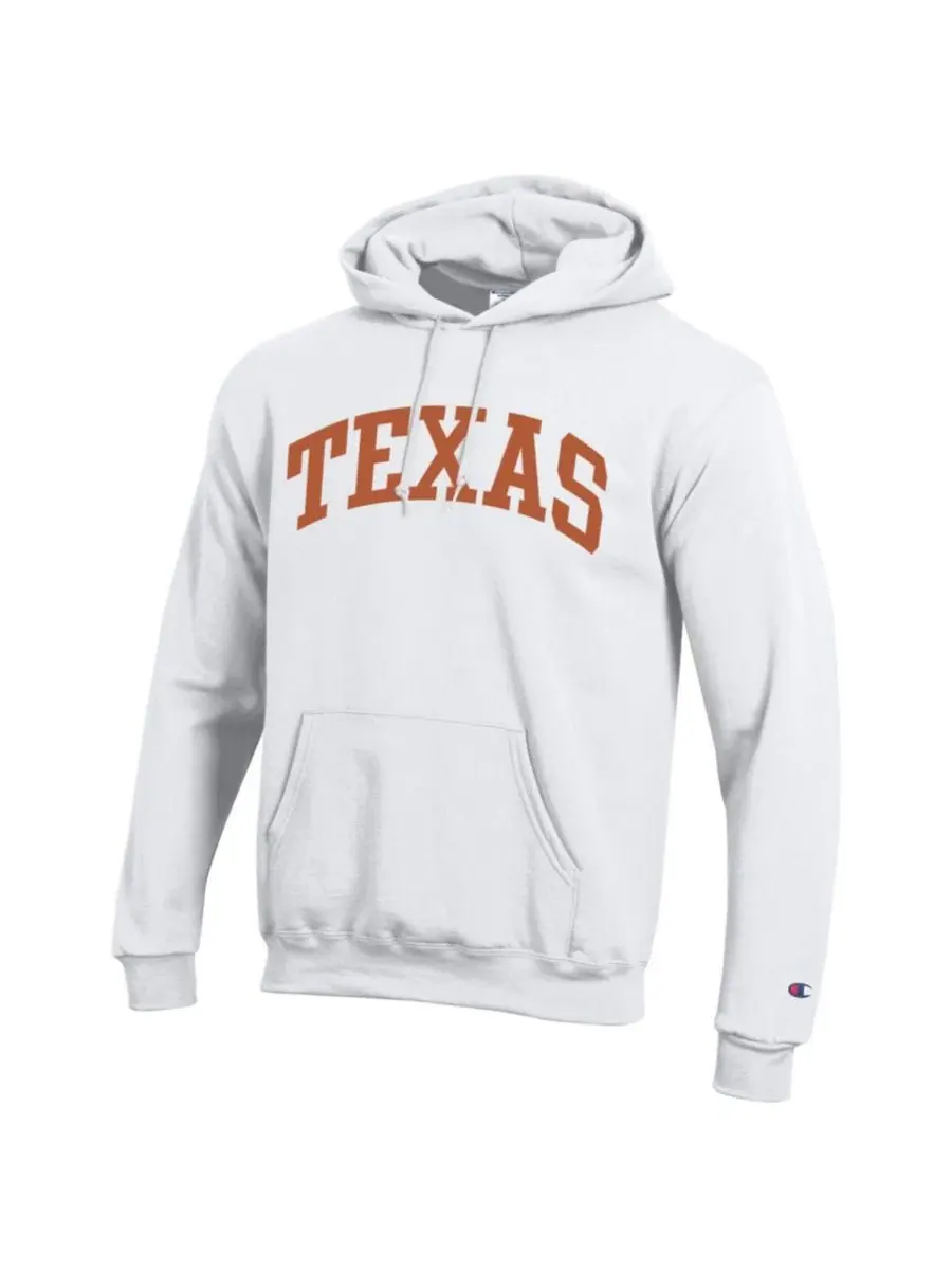 Толстовка на молнии Champion Basic Arch Fleece Pullover Hoodie — изображение 3 из 3, белый