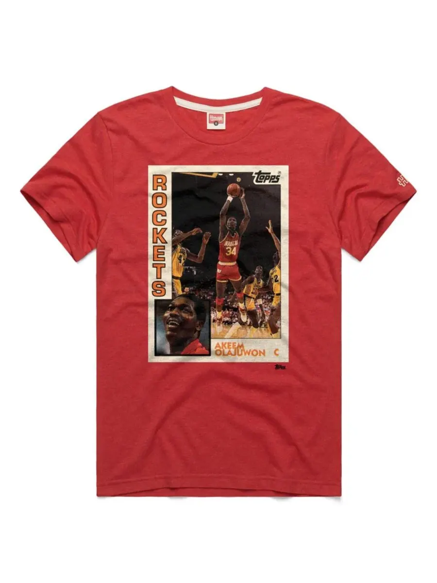 Футболка с принтом Hakeem Olajuwon Homage