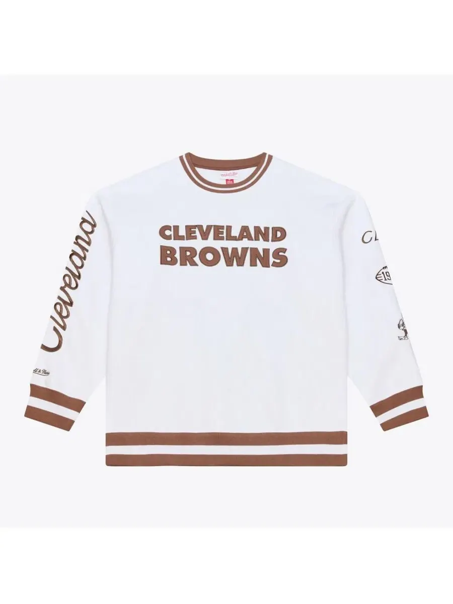 Свитшот с флисовой подкладкой Arctic Fleece Cleveland Browns Mitchell & Ness