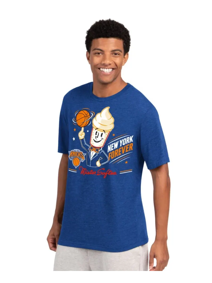 Футболка с коротким рукавом New York Knicks Mister Softee Prime Time Starter