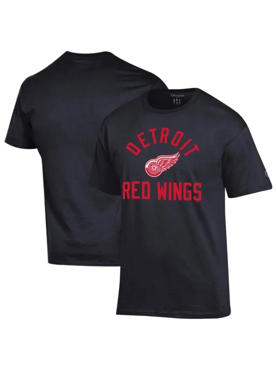 Футболка с принтом Detroit Red Wings Primary Logo Jersey Champion