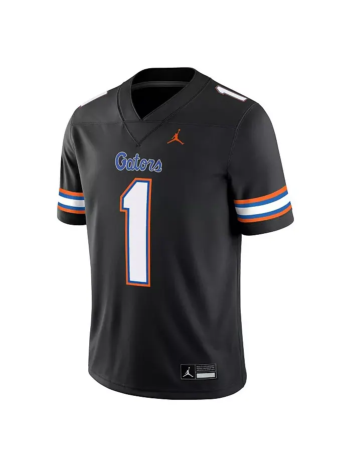 Мужская футболка Florida Gators Alternate Game, черная, модель 1 Jordan — изображение 3 из 3