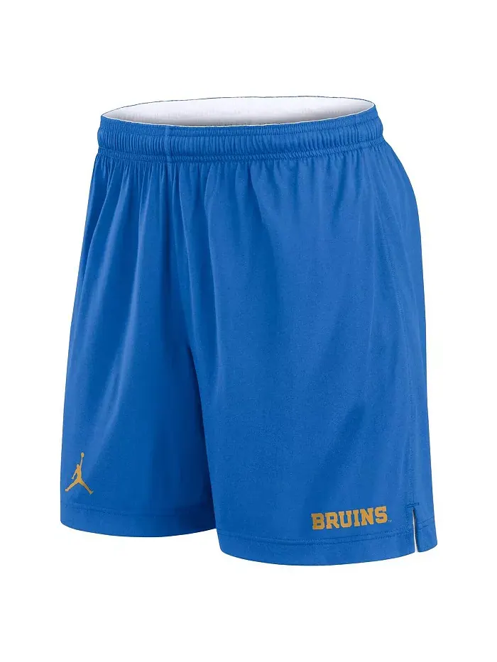 Мужские бело-голубые реверсивные шорты UCLA Bruins Primetime Jordan — изображение 4 из 4