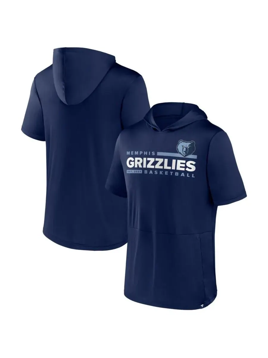 Fanatics Мужская темно-синяя толстовка с капюшоном Memphis Grizzlies Possession