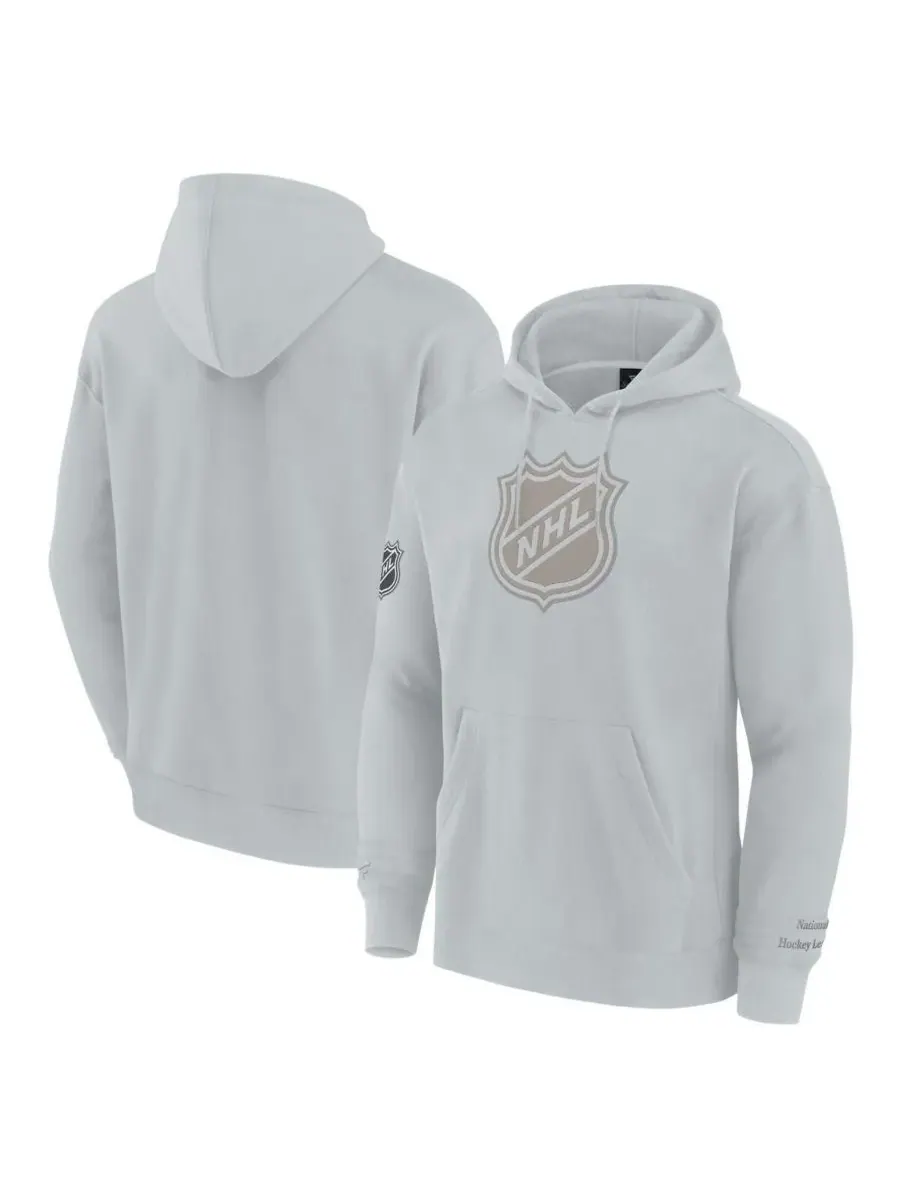 Fanatics Мужская серая толстовка с капюшоном NHL Elements Pace