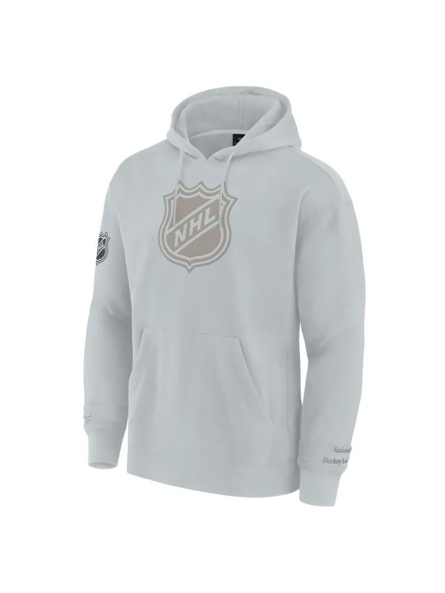 Fanatics Мужская серая толстовка с капюшоном NHL Elements Pace — изображение 2 из 3, серый
