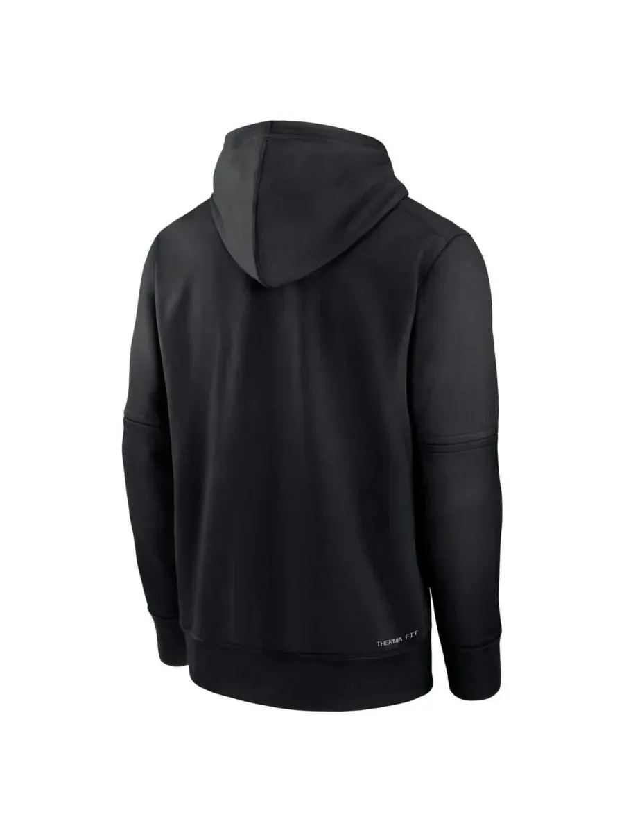 Nike Мужская черная толстовка Arizona Diamondbacks Authentic Collection Therma-FIT — изображение 3 из 3, черный