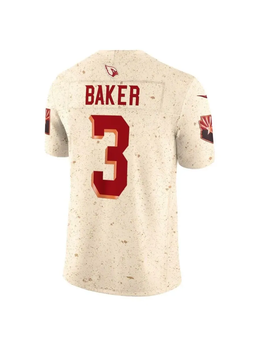 Мужская футболка Budda Baker Natural Arizona Cardinals из лимитированной коллекции Rivalries 2025 — изображение 3 из 3