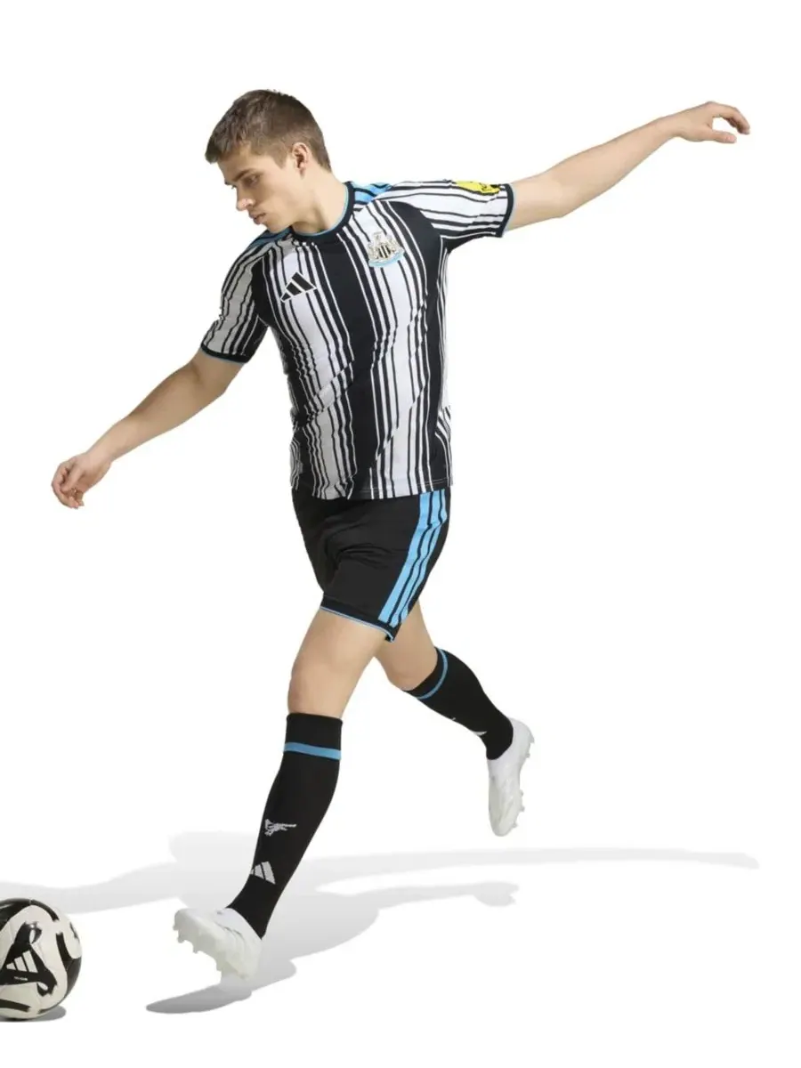 Футболка с длинным рукавом adidas, модель Newcastle United Home 2026/27 Authentic — изображение 5 из 5, черный