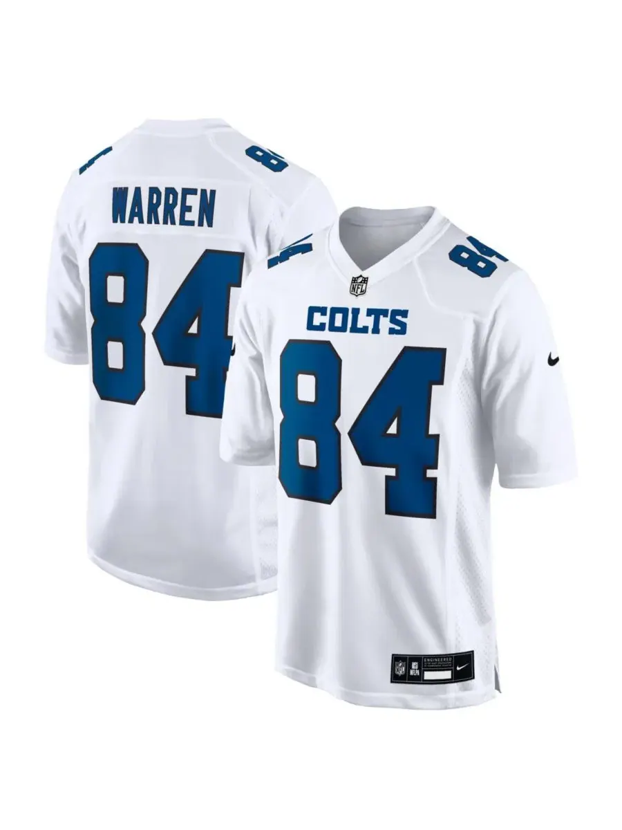 Игровая футболка Nike Tyler Warren Tundra White Indianapolis Colts