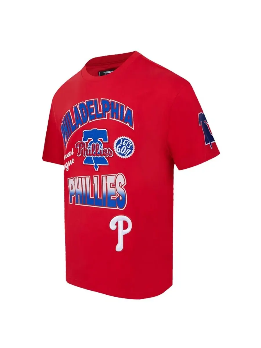 Футболка с принтом Philadelphia Phillies Pro Standard — изображение 5 из 8, красный