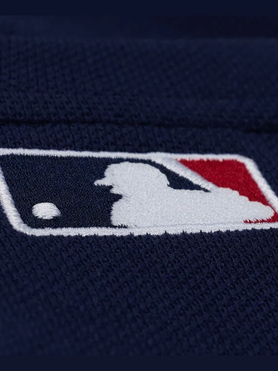 Бейсбольная джерси с принтом Andruw Jones Mitchell & Ness — изображение 6 из 8, темно-синий
