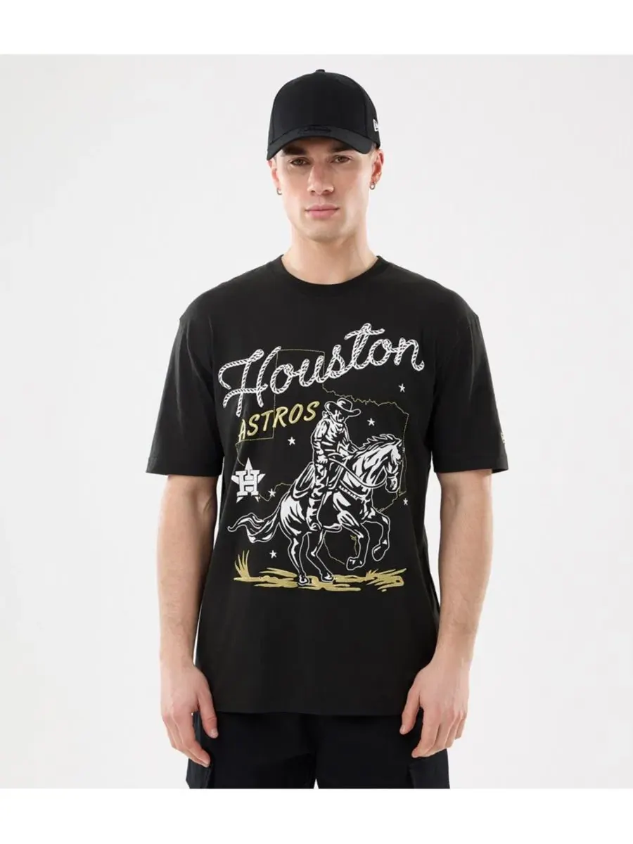 Футболка с принтом Houston Astros New Era