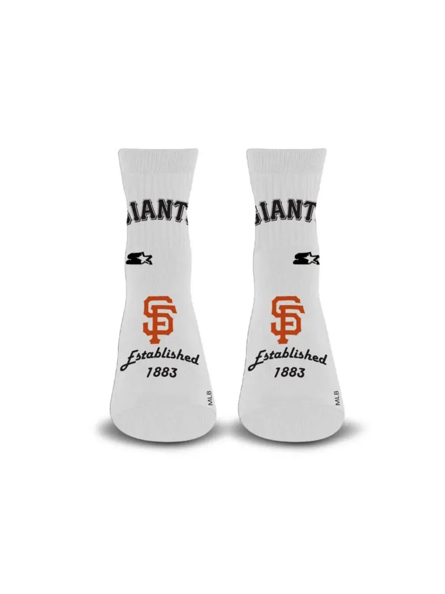 Носки четвертной длины с принтом San Francisco Giants Established Stencil Starter
