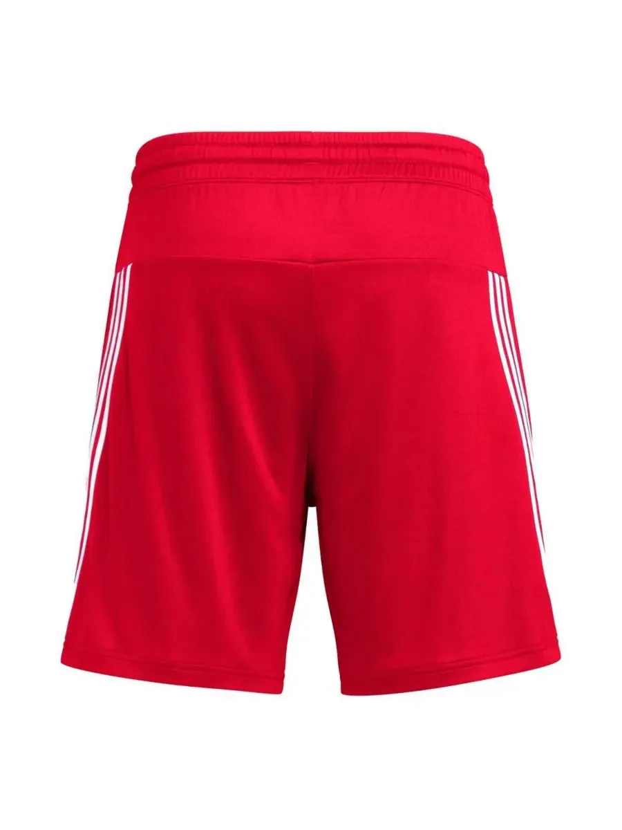 Adidas Мужские шорты AEROREADY 7 дюймов цвета «Алый» команды Nebraska Huskers — изображение 3 из 3