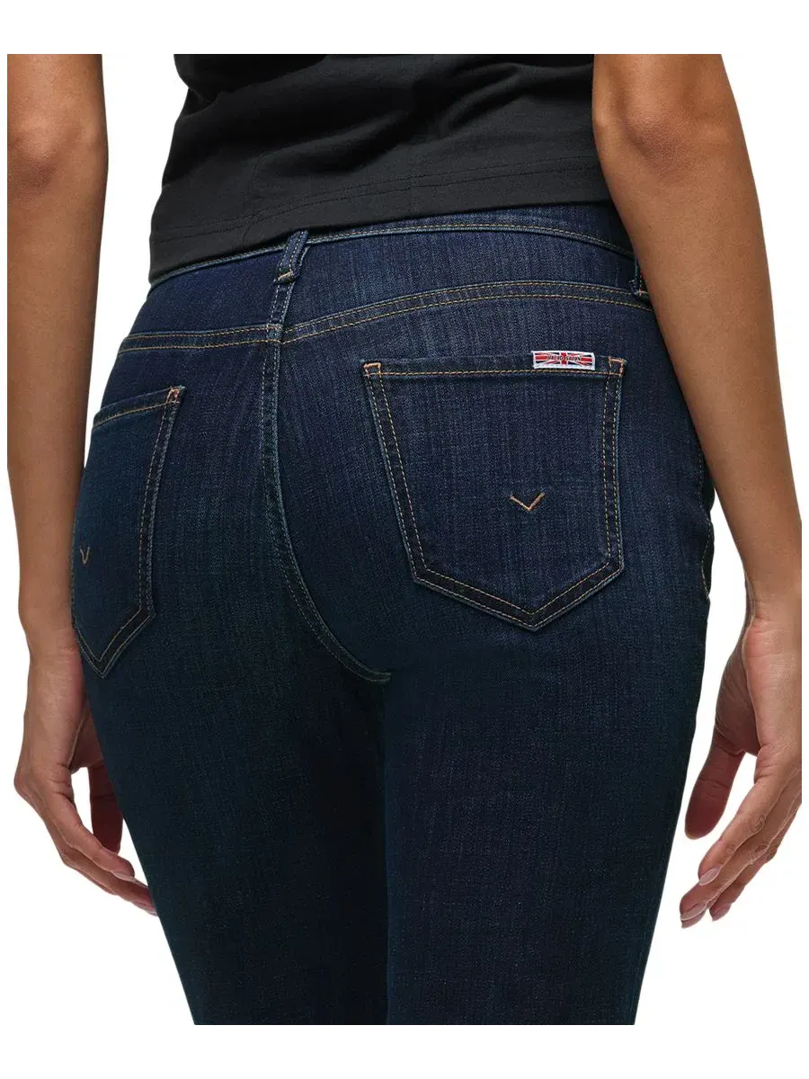 Джинсы клеш с высокой посадкой Blair Hudson Jeans, Angelou — изображение 4 из 6
