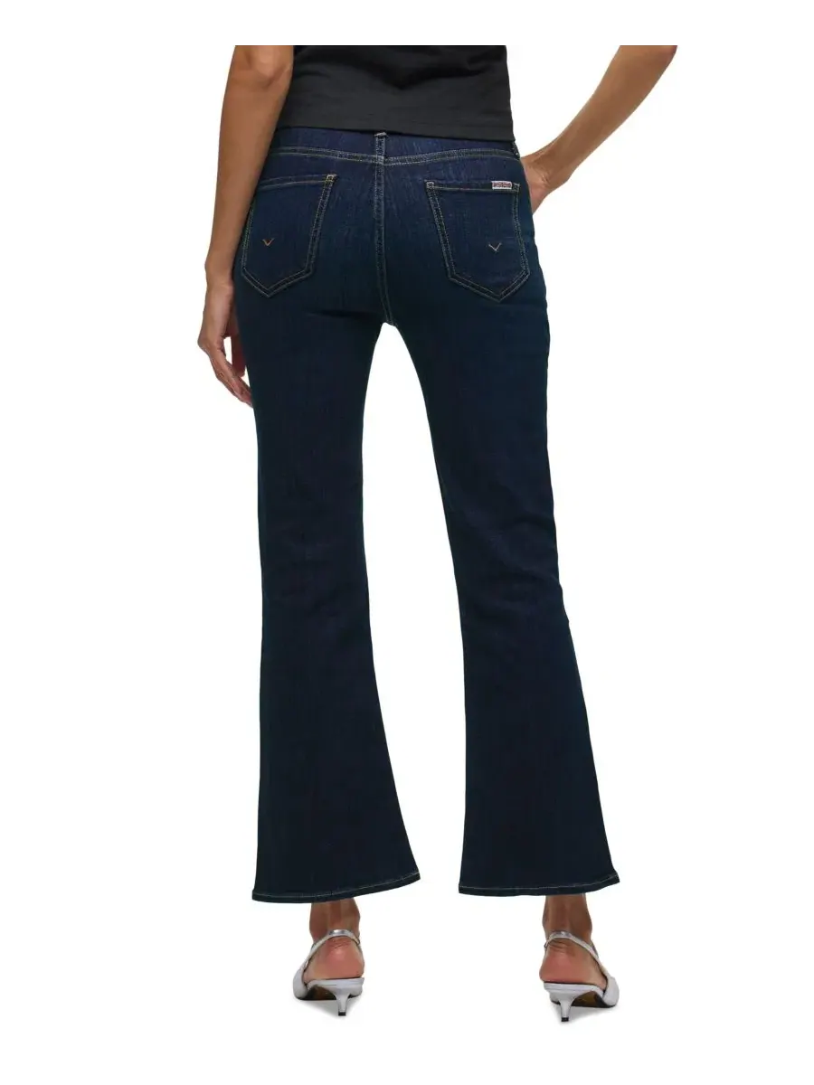 Джинсы клеш с высокой посадкой Blair Hudson Jeans, Angelou — изображение 5 из 6