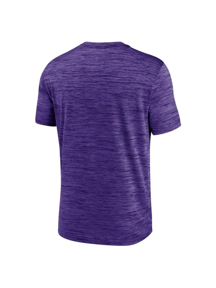 Nike Мужская фиолетовая футболка Minnesota Vikings Big Tall Primetime Reverse Play Velocity — изображение 3 из 3, фиолетовый