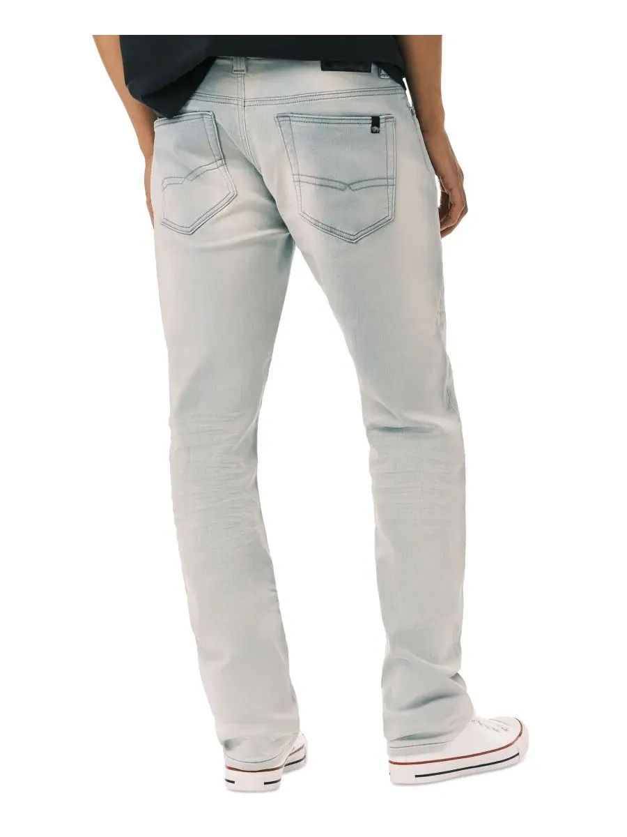 Мужские джинсы Straight Six Buffalo David Bitton, Knit Light Wash — изображение 4 из 5
