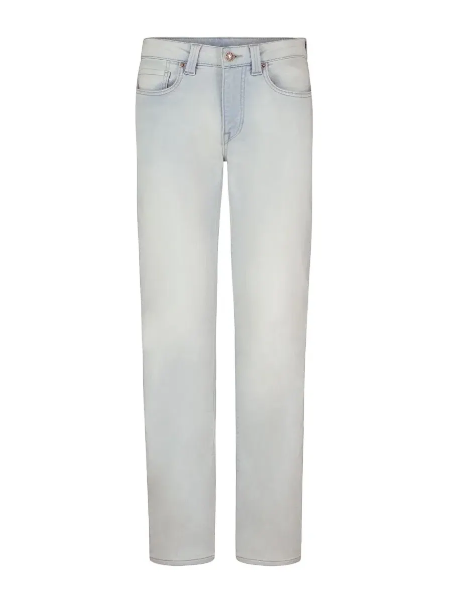 Мужские джинсы Straight Six Buffalo David Bitton, Knit Light Wash — изображение 5 из 5