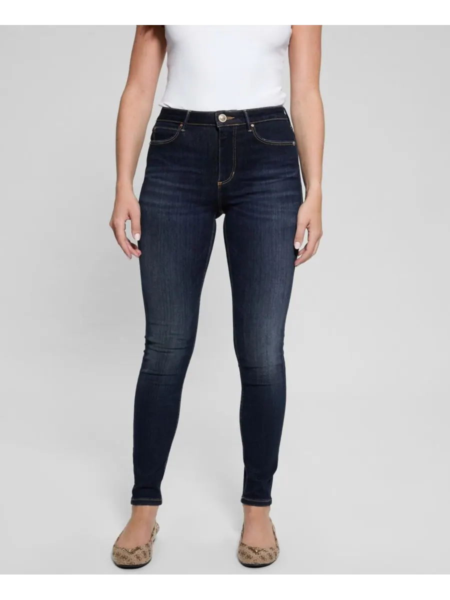Женские узкие джинсы с высокой посадкой 1981 года GUESS, Symphony