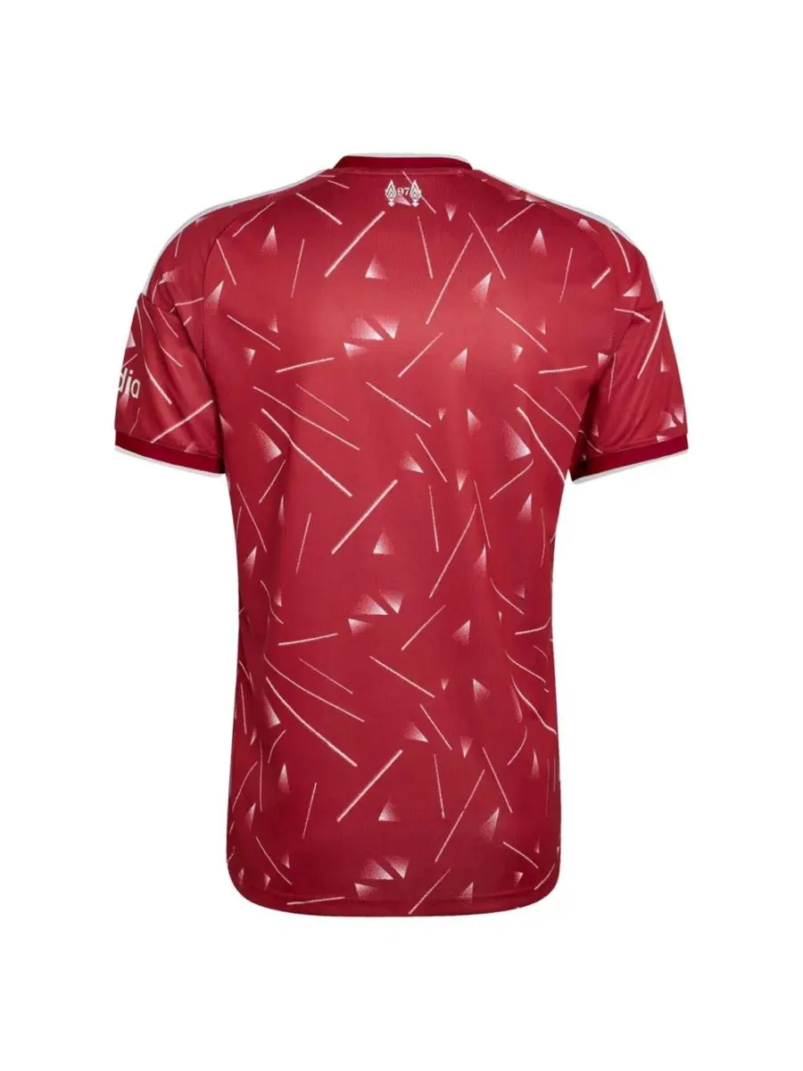 Футболка Liverpool FC 2026/27 Home Replica с принтом adidas — изображение 3 из 3, красный