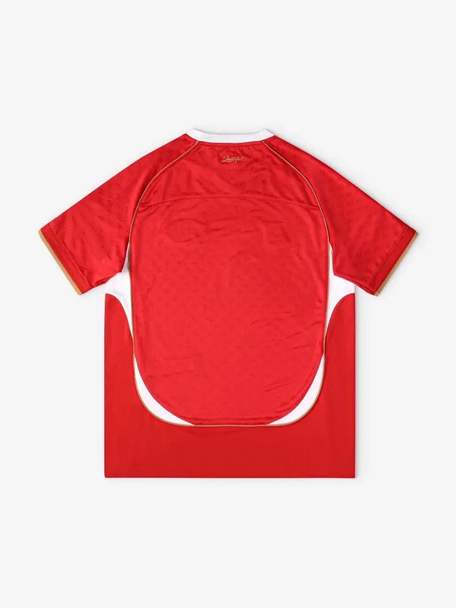 Футболка с V-образным вырезом Scarlet San Francisco 49ers Football x Football Fanatics — изображение 5 из 5, алый