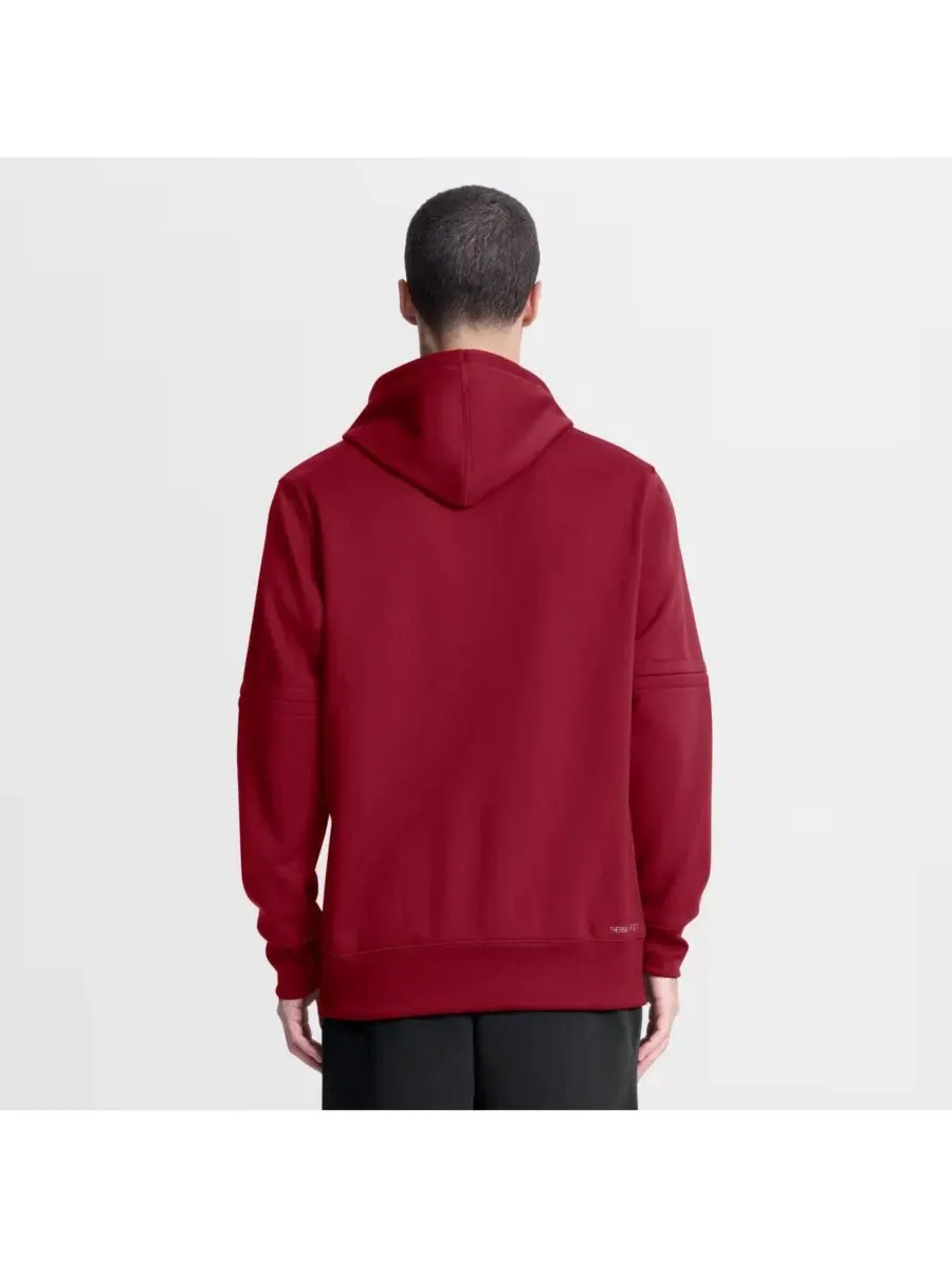 Худи с термотехнологией Therma-FIT, без рукавов, Arizona Diamondbacks Authentic Collection Nike — изображение 4 из 4, красный