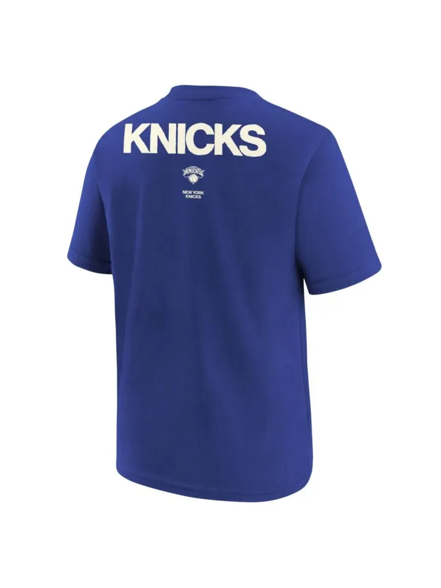 Футболка с принтом New York Knicks Courtside Statement 85 Jordan — изображение 3 из 3, королевский