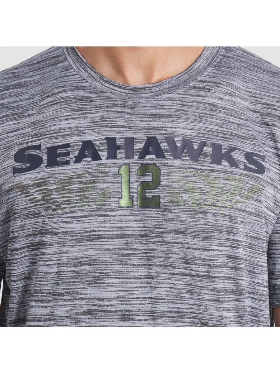 Nike Мужская футболка Wolf Gray Seattle Seahawks 2025 Rivalries Collection Sideline Velocity Dri-FIT — изображение 3 из 3