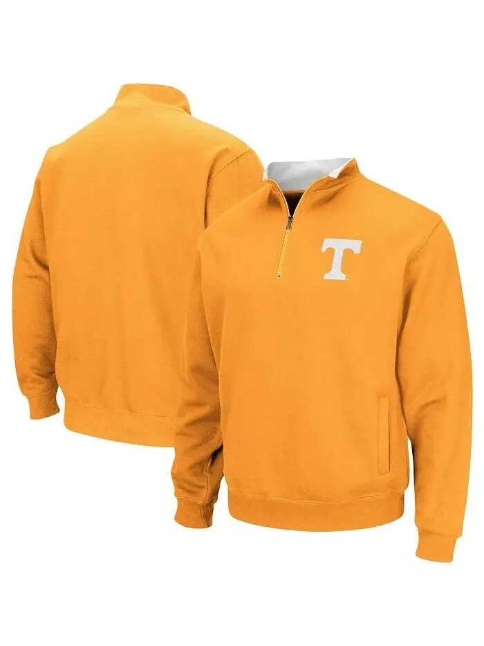 Мужская куртка Tennessee Orange Tennessee Volunteers Big and Tall Tortugas с застежкой-молнией на