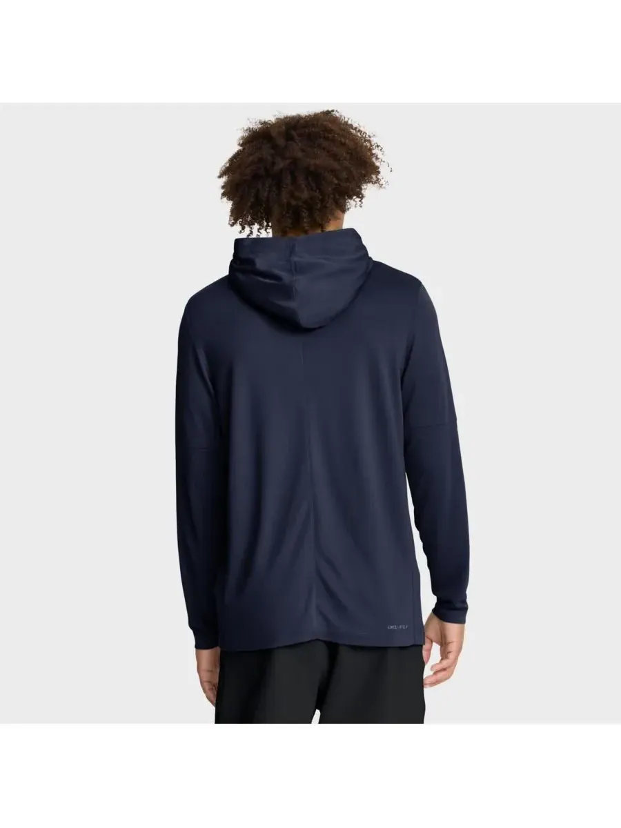 Nike Мужская темно-синяя толстовка с длинным рукавом Arizona Wildcats 2025 Sideline Performance — изображение 2 из 5