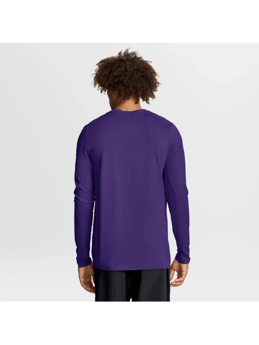 Nike Мужская фиолетовая футболка с длинным рукавом Minnesota Vikings Primetime Legend Icon — изображение 2 из 5, фиолетовый