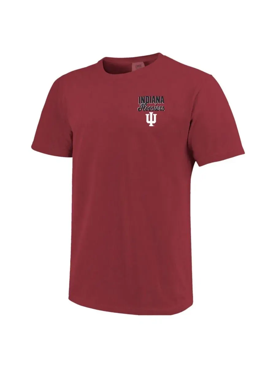Футболка с принтом America's Team Indiana Hoosiers Image One — изображение 3 из 3, красный
