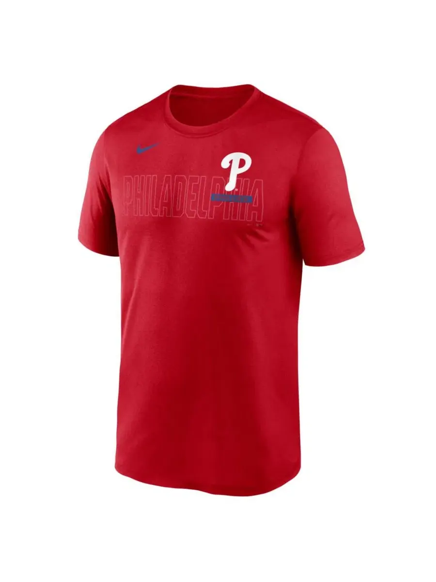 Футболка с длинным рукавом Nike Knockout Team Legend Dri-FIT — изображение 4 из 4, красный