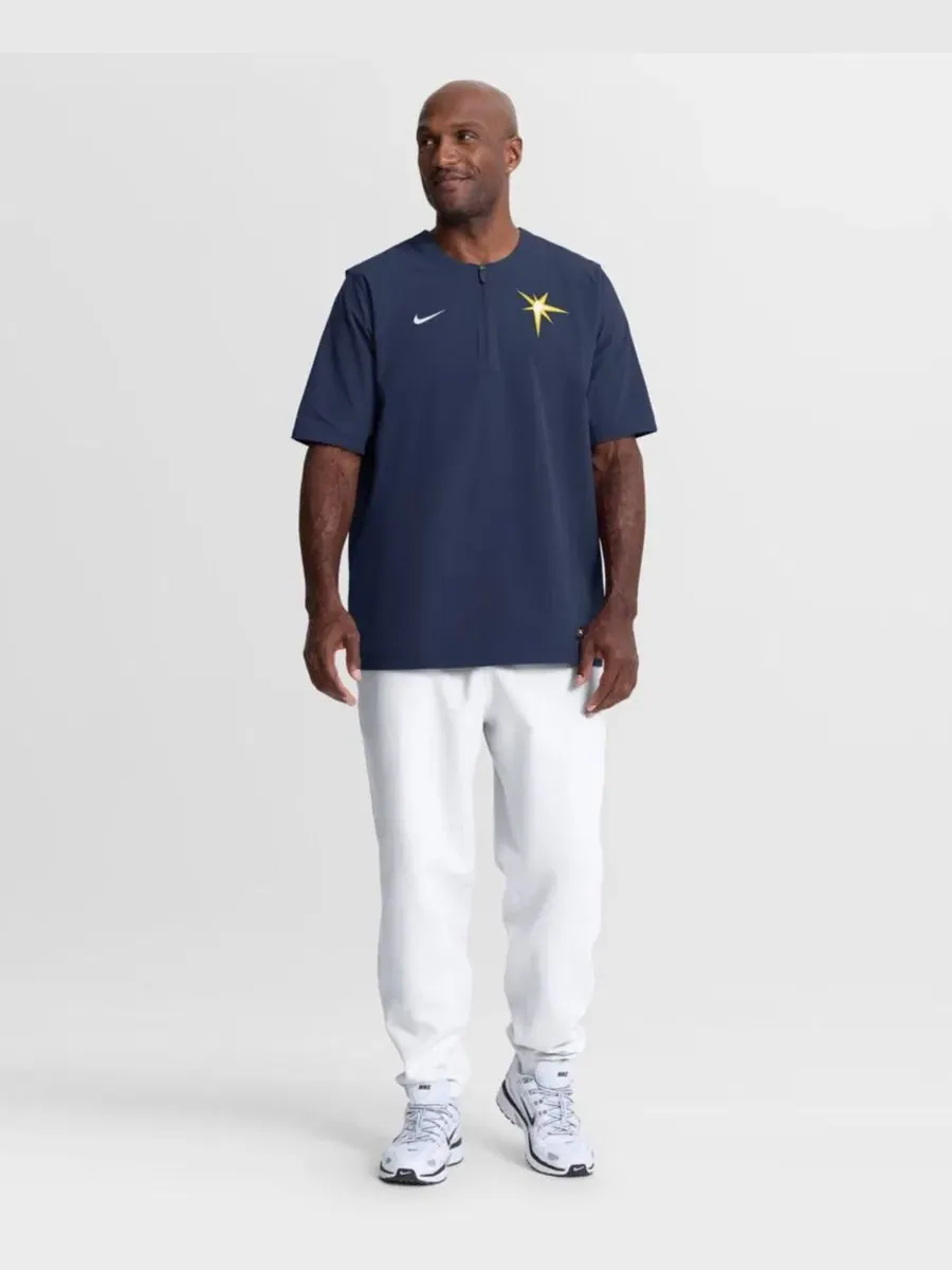 Ветровка с четверть-молнией Dri-FIT Nike — изображение 3 из 4, темно-синий