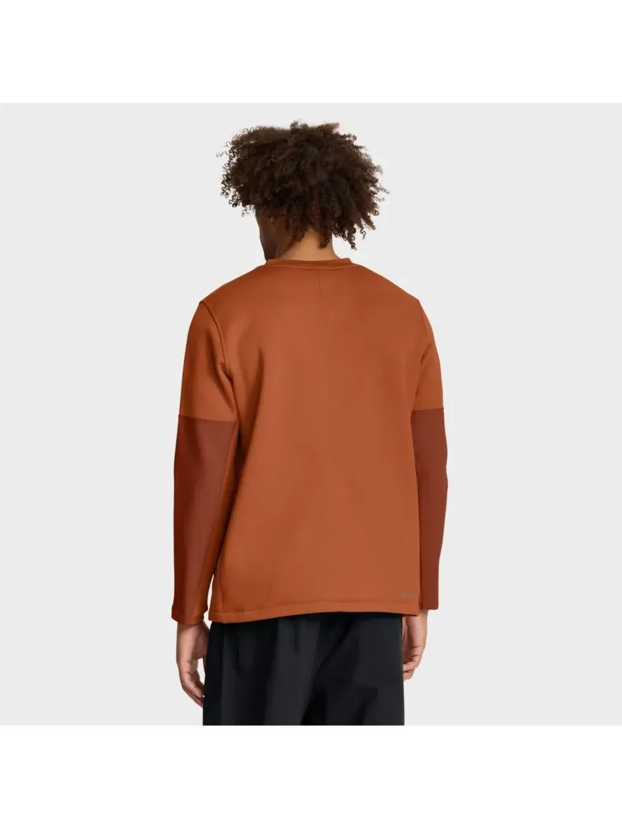 Nike Мужская футболка с длинным рукавом Texas Orange Texas Longhorns 2025 Sideline Coach Performance — изображение 2 из 5
