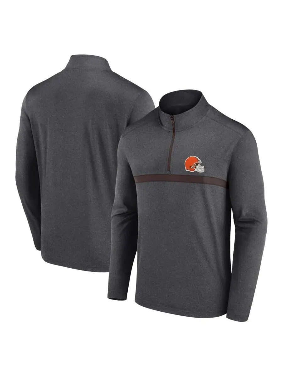 Fanatics Мужская толстовка на молнии до четверти цвета "Cleveland Browns" Head-to-Head