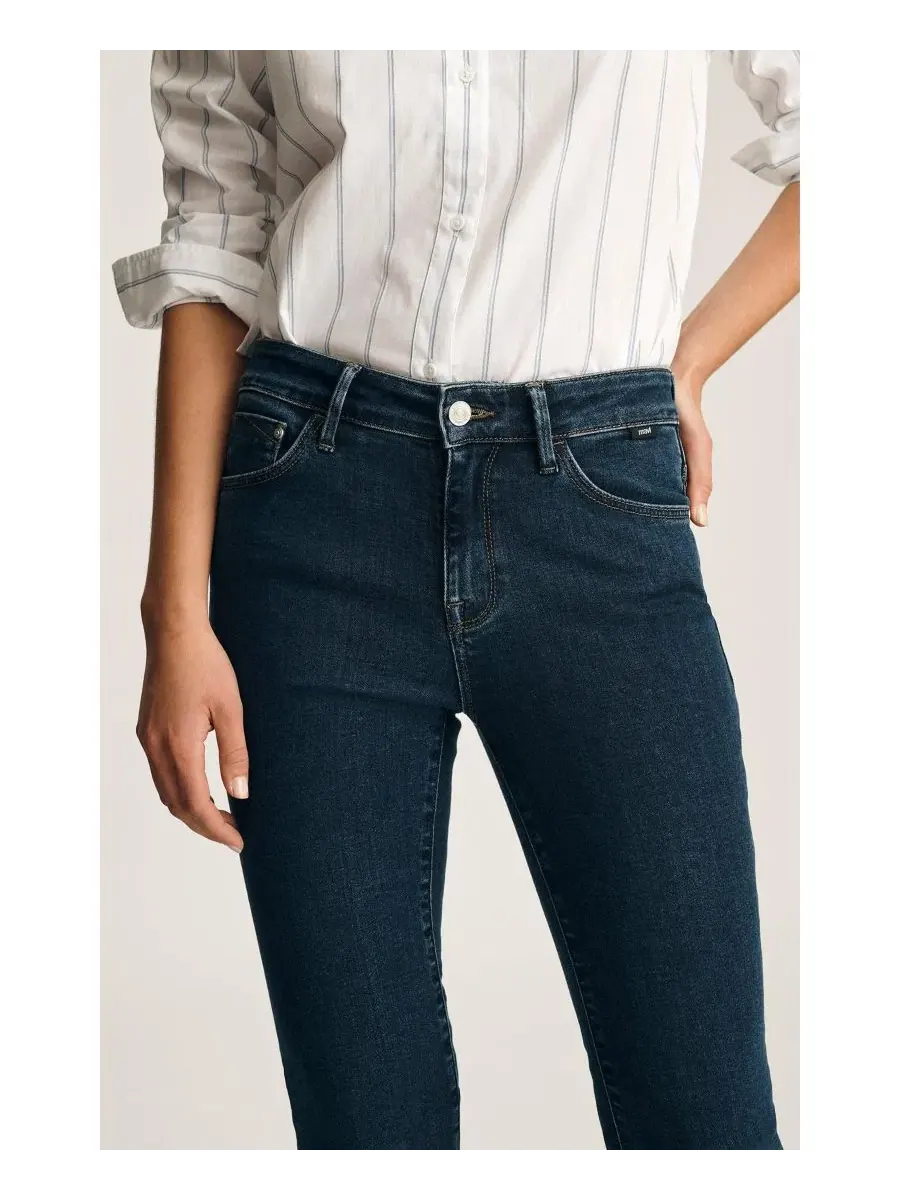 Джинсы Mavi Jeans Sydney High Rise Flare, In Dark Supersoft — изображение 5 из 6
