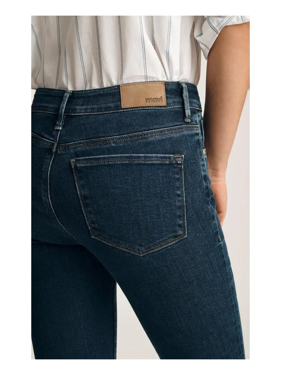 Джинсы Mavi Jeans Sydney High Rise Flare, In Dark Supersoft — изображение 6 из 6