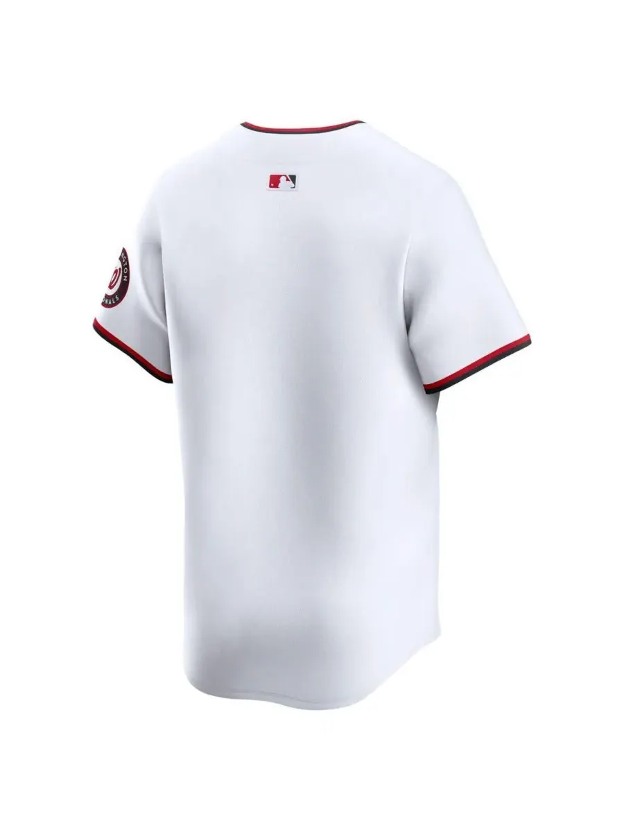 Nike Мужская белая домашняя футболка Washington Nationals (лимитированная серия) — изображение 2 из 3, белый