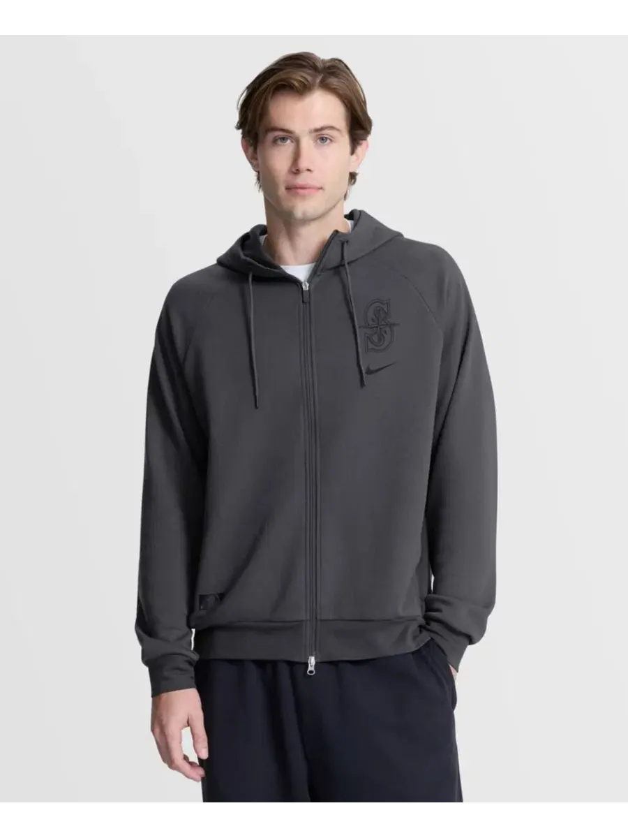 Худи с капюшоном на молнии с регланом и Dri-FIT, Anthracite Nike