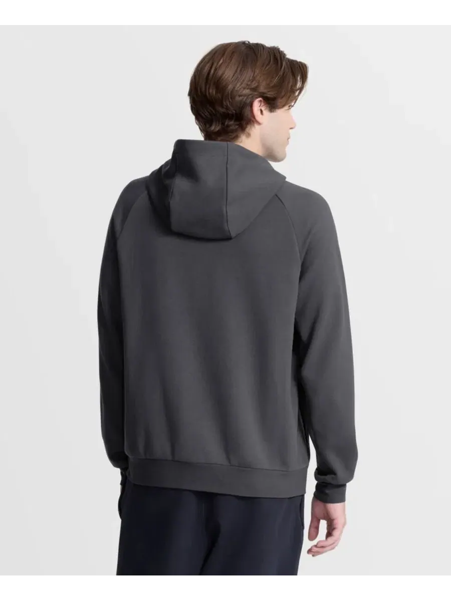 Худи с капюшоном на молнии с регланом и Dri-FIT, Anthracite Nike — изображение 3 из 4, серый