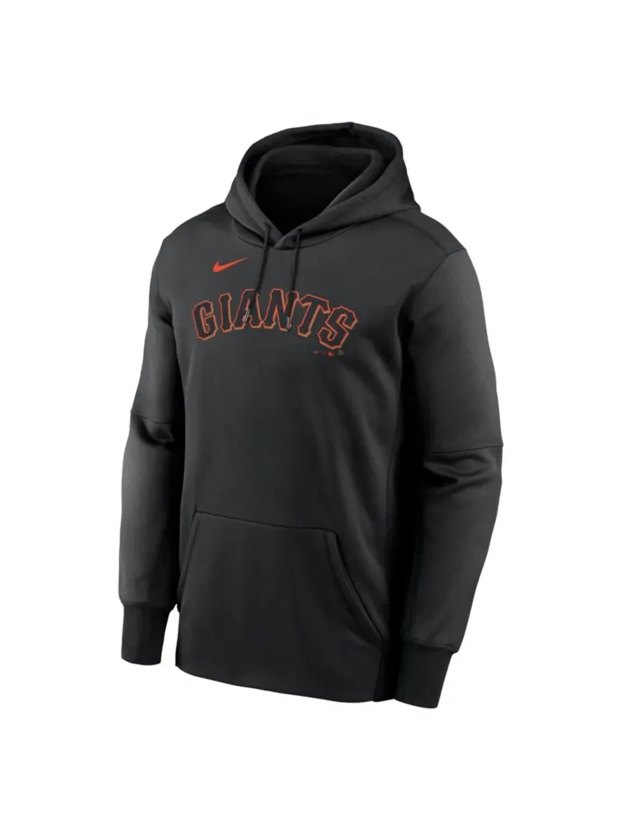 Мужская худи Nike Therma с принтом San Francisco Giants — изображение 2 из 3, черный