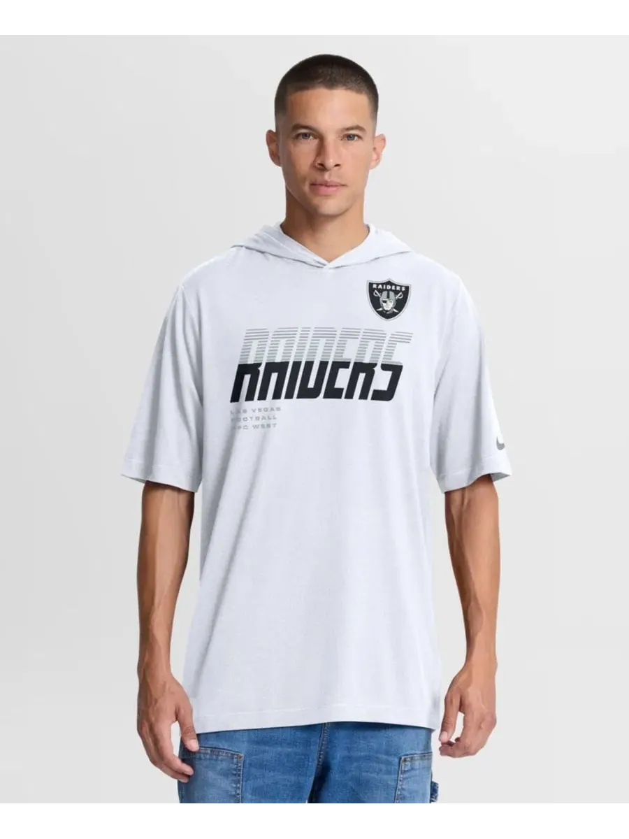 Футболка с капюшоном и принтом, модель Las Vegas Raiders Nike